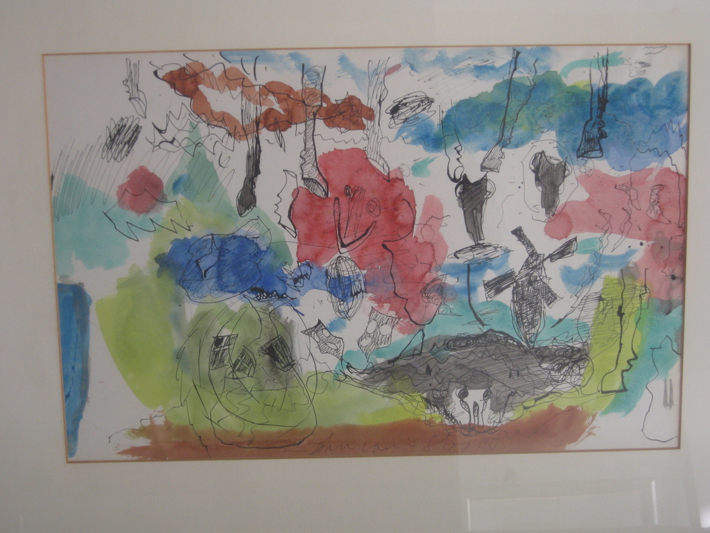 Aquarel/Oostindische inkt - formaat 46 x 33 cm. kopen? Bied vanaf 200!