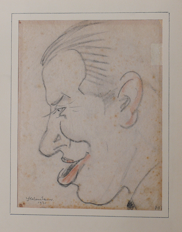 Hendrik IJkelenstam: 2 tekeningen, Spotprenten van Jan Vogel kopen? Bied vanaf 12!