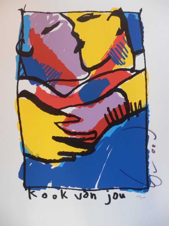 HERMAN BROOD  HANDGESIGNEERDE En Gelimiteerde ZEEFDRUK  K,OOK VAN JOU kopen? Bied vanaf 1!