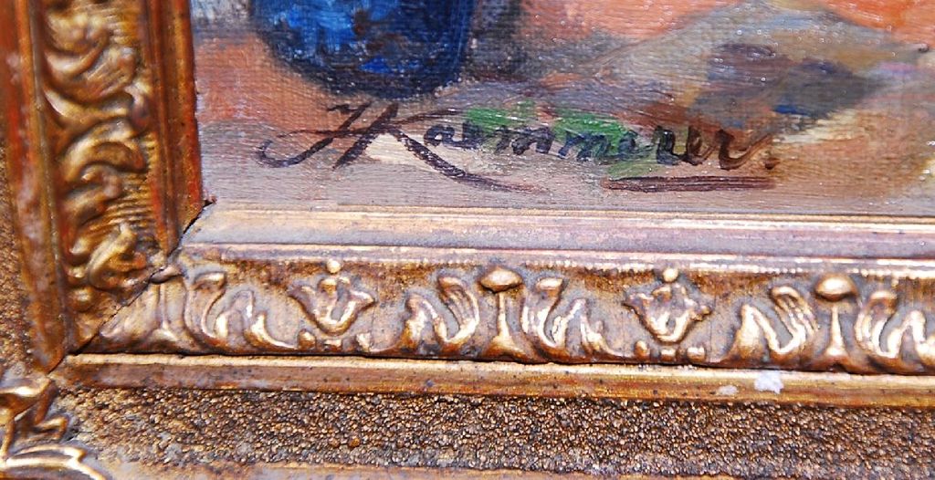 Johan Hendrik Kaemmerer: Olieverf op doek. Ingelijst. kopen? Bied vanaf 200!