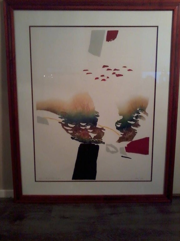 Kleurenlitho van Francis Méan 1995 kopen? Bied vanaf 50!