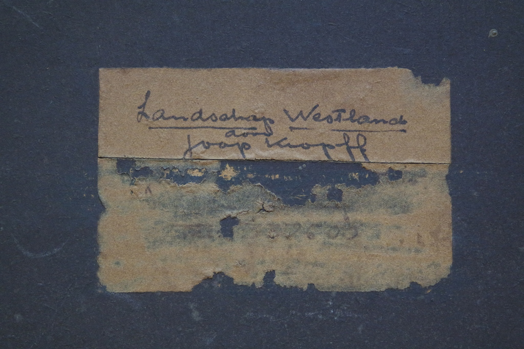 Joop Kropff (1892-1979) - olieverf op board - landschap Westland kopen? Bied vanaf 225!