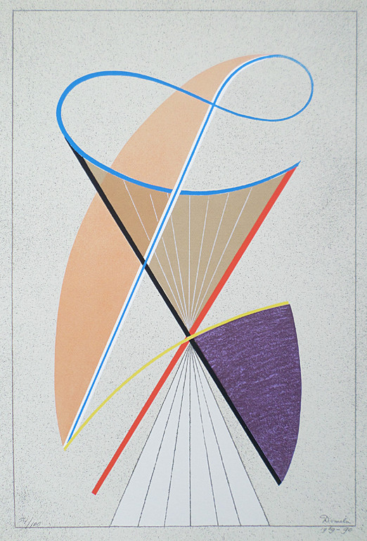 Laatste keer: Cesar Domela - Compositie, zeefdruk kopen? Bied vanaf 225!