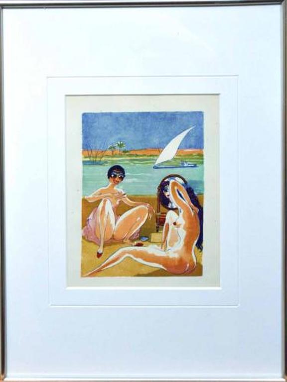 Kees van Dongen - Houtgravure verkocht voor € 35!