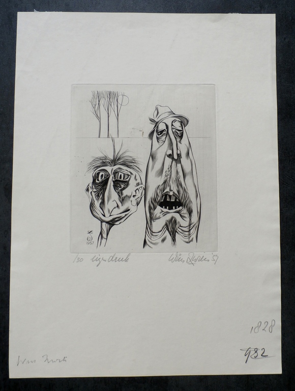 Wim Zwiers - Kopergravure - 1957 kopen? Bied vanaf 35!
