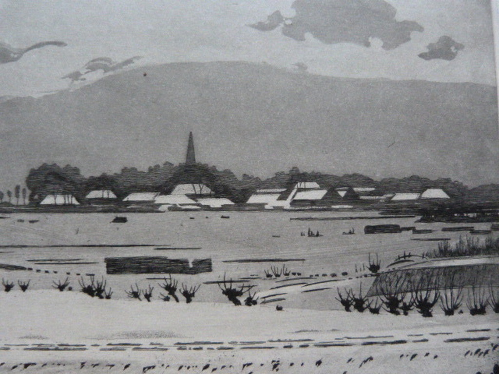 H. van der Jagt - Winter in Voorschoten kopen? Bied vanaf 60!