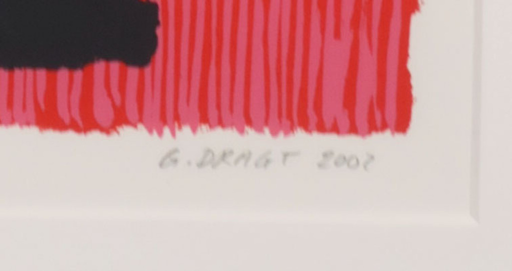 Gijs Dragt: Zeefdruk, Black box III - Ingelijst kopen? Bied vanaf 20!