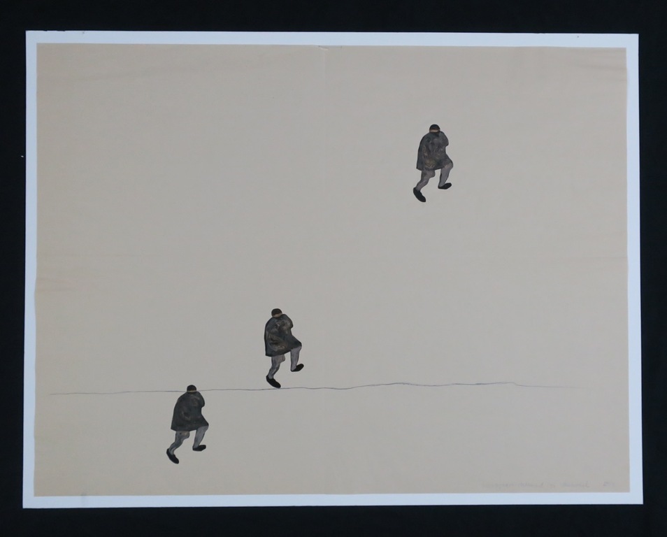 Dick van Arkel: Collage en houtskool, Nieuwjaarsstatement kopen? Bied vanaf 50!