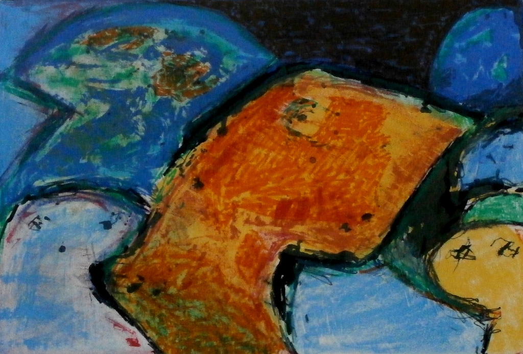 Mogens Balle - ingelijste litho verkocht voor € 185!