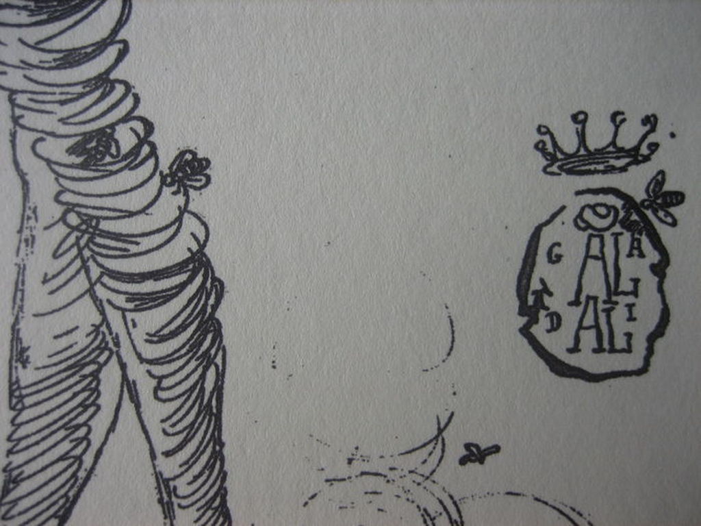 Salvador Dalí - The Poet - Lithografie - Oplage 2500 ex. -1944 kopen? Bied vanaf 1!