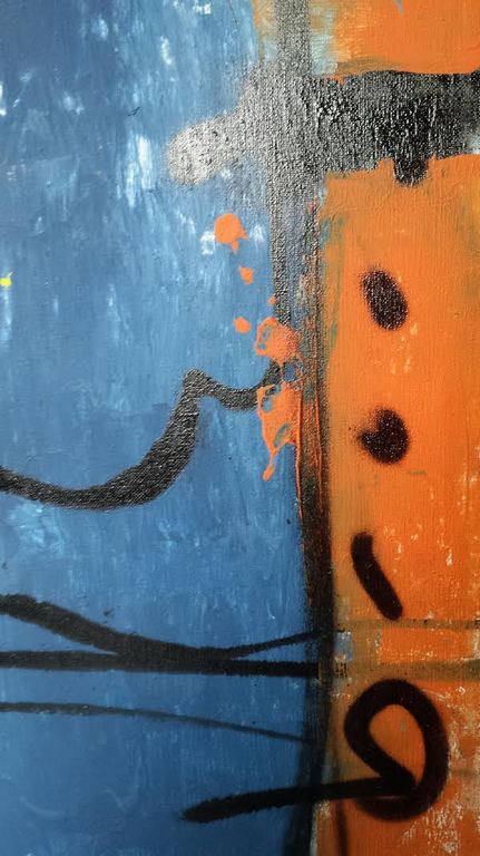 Schilderij Herman Brood getiteld 'Face' kopen? Bied vanaf 1950!