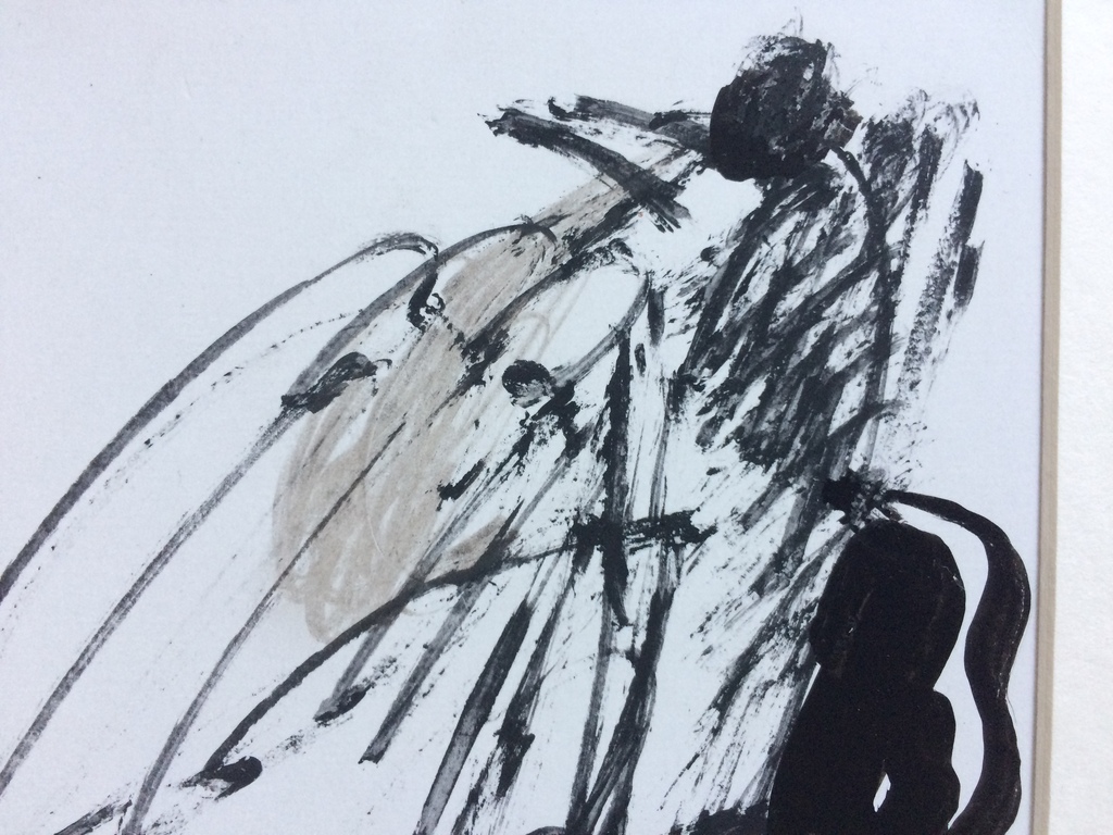 Originele inkt tekening van Lei Molin uit 1986 kopen? Bied vanaf 225!