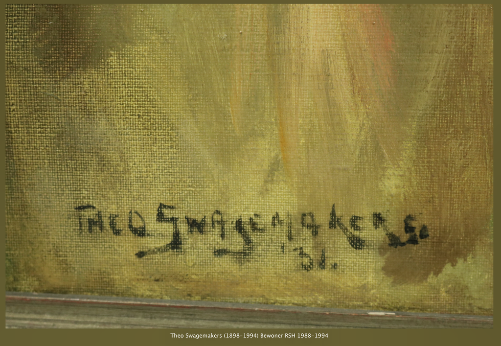 Theo Swagemakers 1898-1994): Portret van mevrouw Postma kopen? Bied vanaf 290!