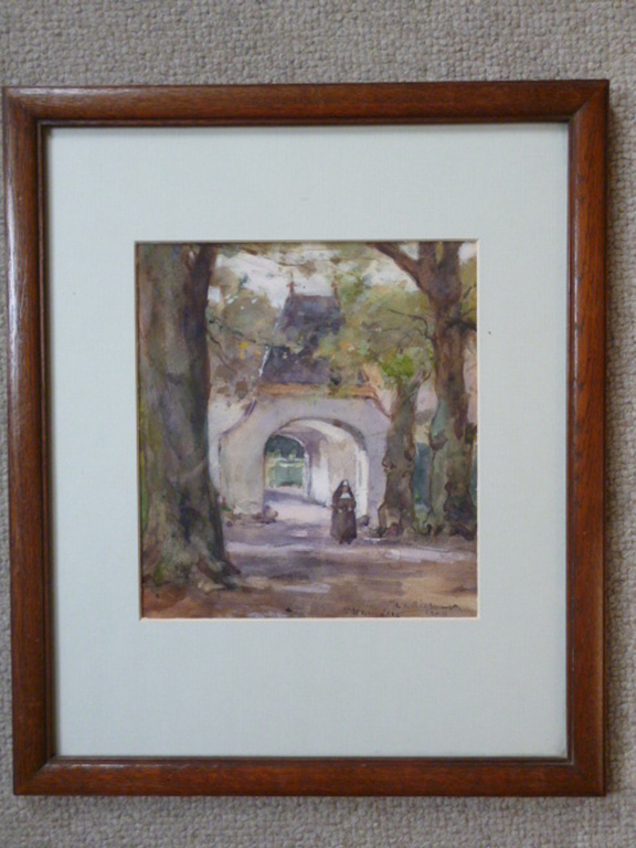 Johannes Christoffel van Reekum Jr - aquarel - 's-Heerenberg kopen? Bied vanaf 60!