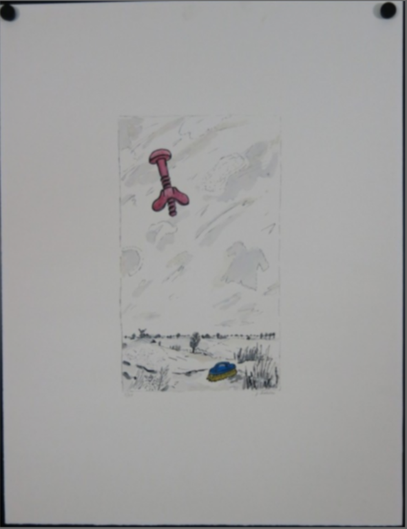 Pieter Holstein: Handgekleurde Litho, Landschap kopen? Bied vanaf 1!