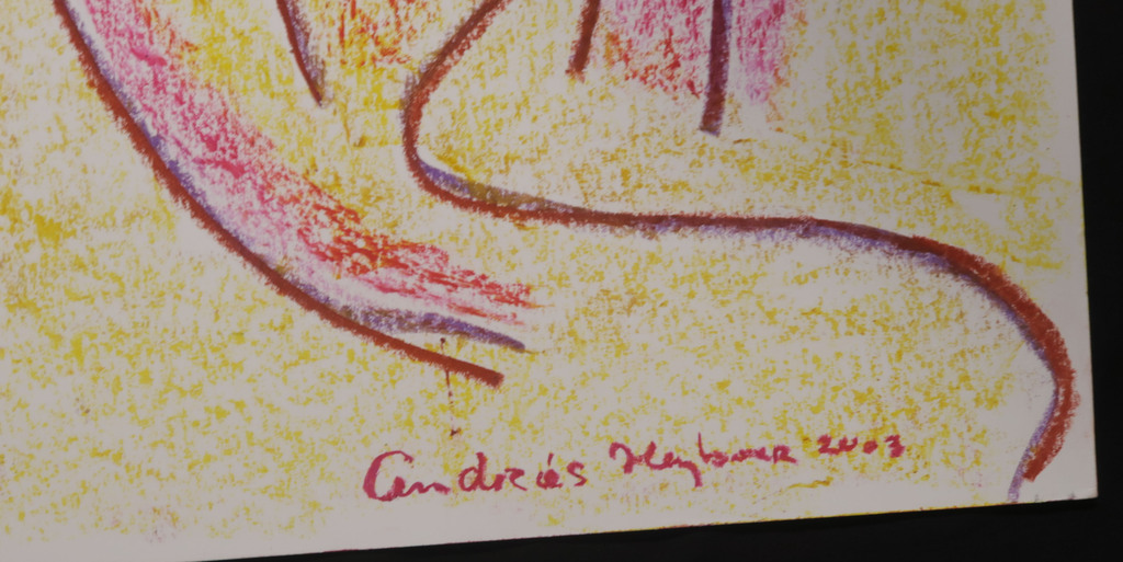 Andries Heyboer: Vetkrijt op papier, Voor Bob (Groot) kopen? Bied vanaf 1!