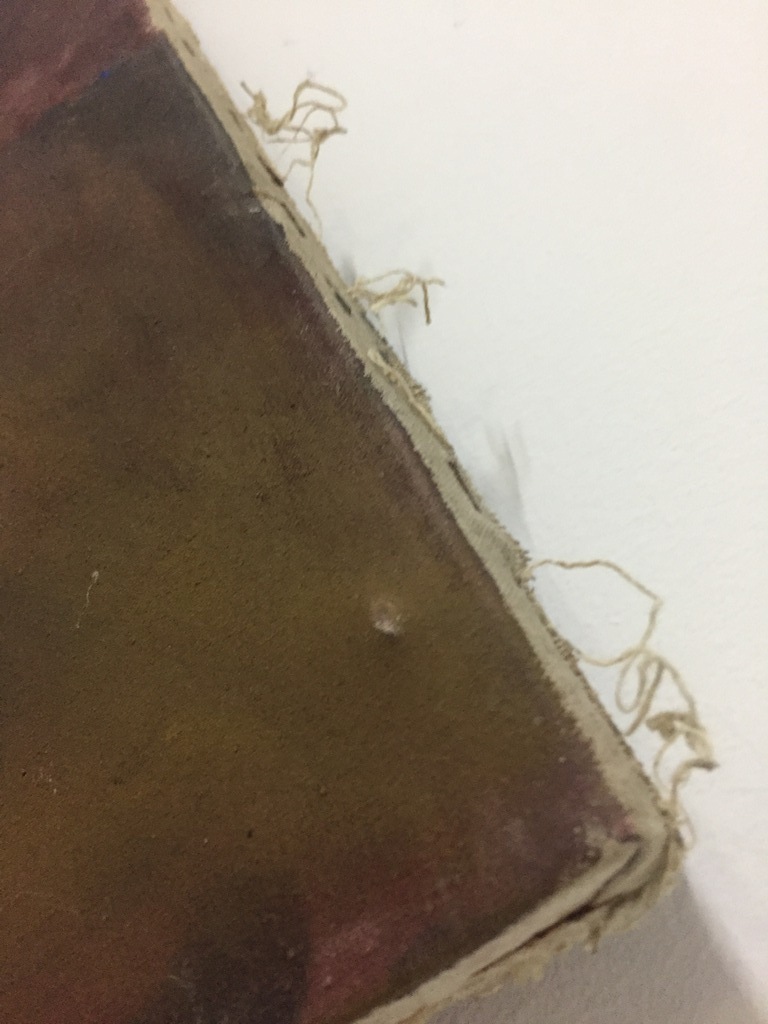 EGIDIUS KNOPS  z.t. 1983 acryl/olieverf op doek. Met boek. kopen? Bied vanaf 1!