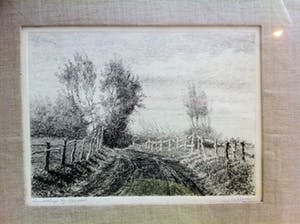 Jan Bartelsman - Jan Christoffel Bartelsman (1889-1948). Landschap bij Gorssel. kopen? Bied vanaf 35!