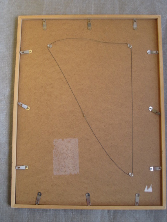 Grote gemengde techniek voorstelling "KOE" van Ellen Meuwese (1948-) gesigneerd  kopen? Bied vanaf 1!