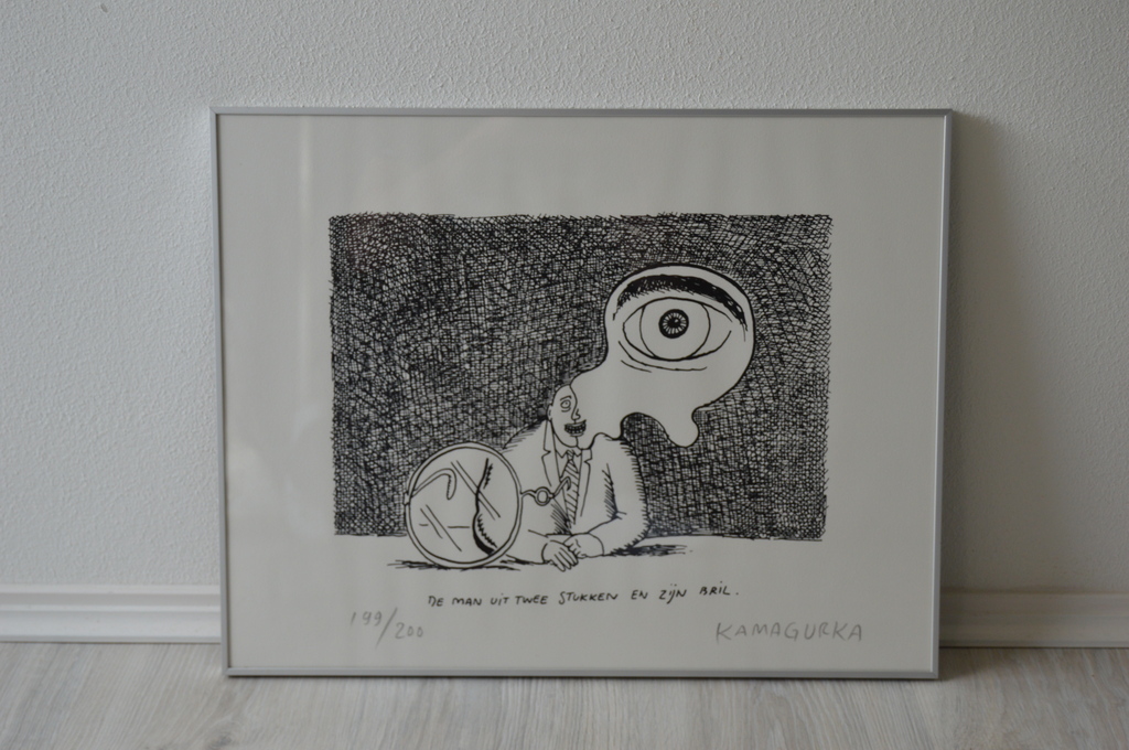 Kamagurka: Zeefdruk, De man uit twee stukken...... kopen? Bied vanaf 129!