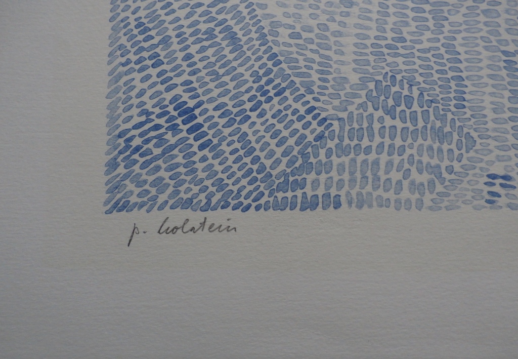 Pieter Holstein, litho, handgesigneerd kopen? Bied vanaf 60!