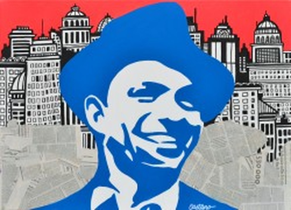 Castano - 'Frank Sinatra' (Schilderij) kopen? Bied vanaf 109!