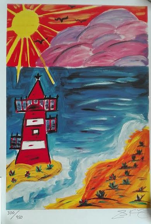 STANLEY KING - Litho - Lighthouse kopen? Bied vanaf 1!
