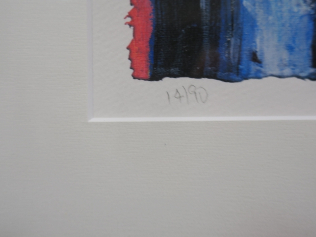 Peter Klashorst: Zeefdruk, A life of Picasso - Ingelijst kopen? Bied vanaf 50!