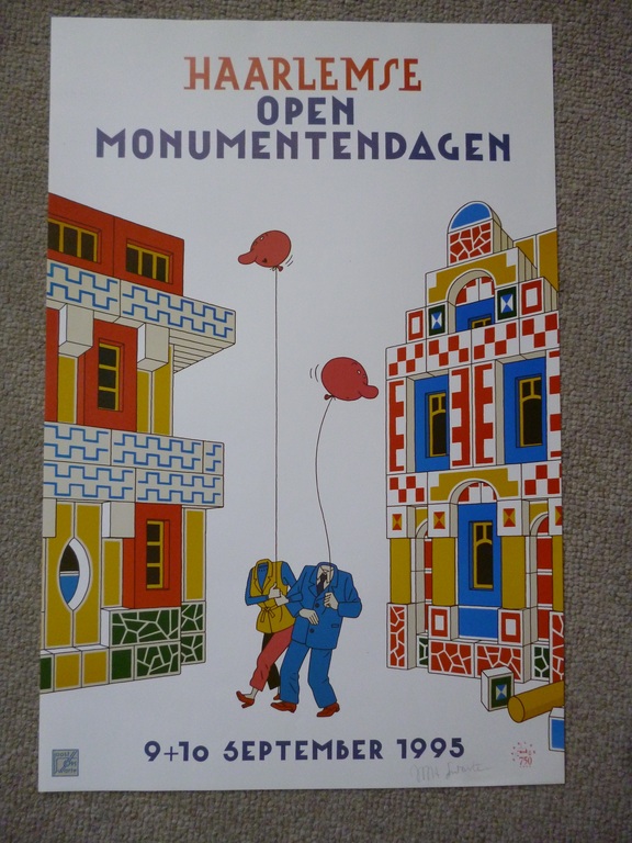 Haarlemse Open Monumentendagen 1995 verkocht voor € 35!