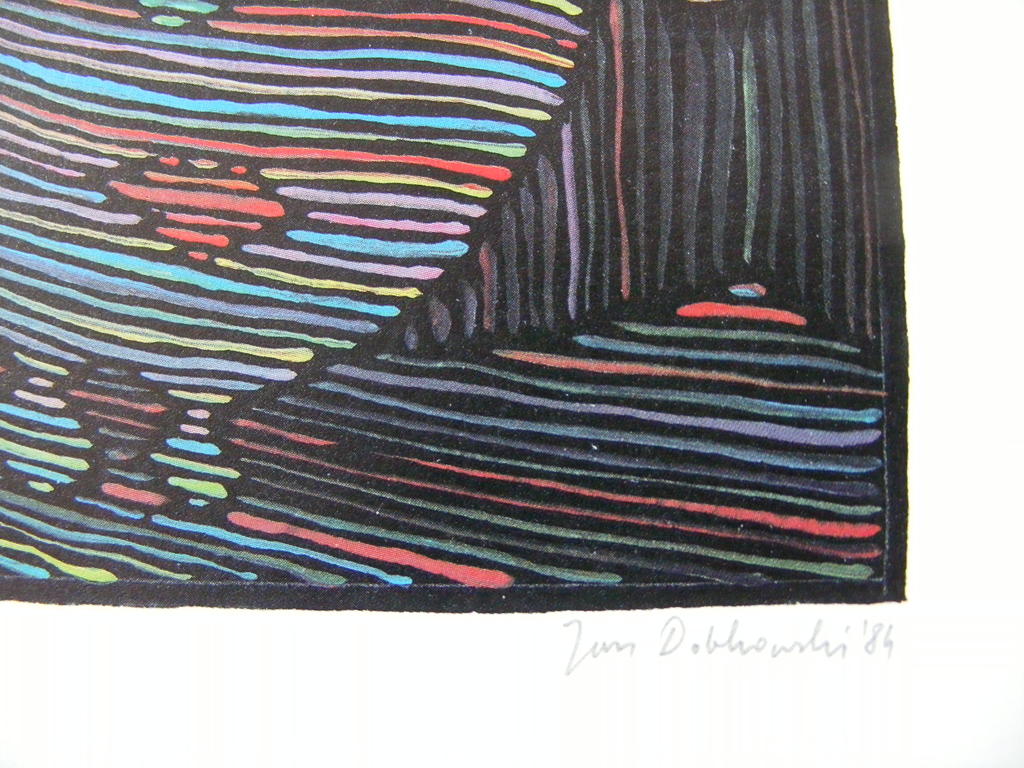 Jan Dobkowski, grafiek, "Motiv III", 1984 kopen? Bied vanaf 25!