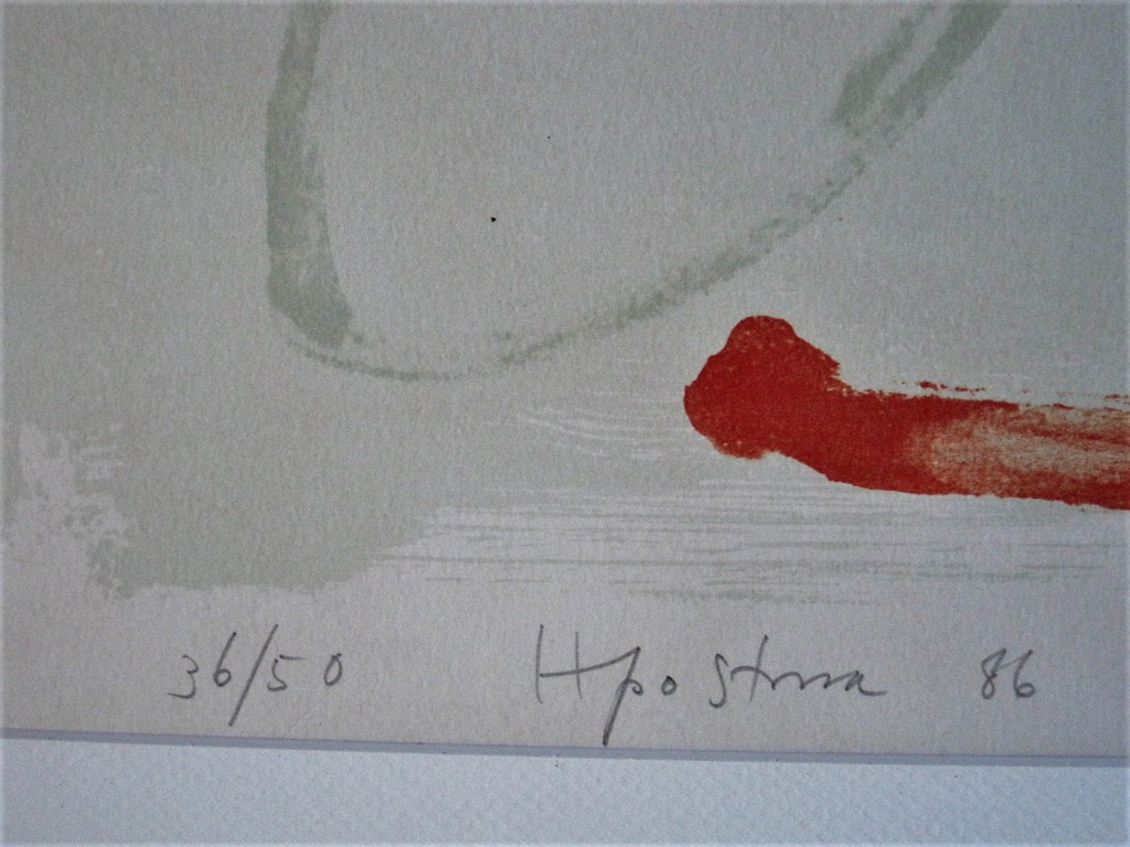 GROOT 1986 Hannes Postma "Nieuwe Figuratie" Litho Beperkte Oplage van 50 kopen? Bied vanaf 1!