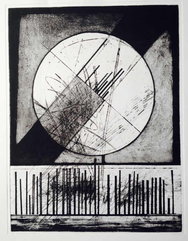 Ko Oosterkerk, ets/aquatint, "Moerasargel", Prent 190, 1968 kopen? Bied vanaf 55!