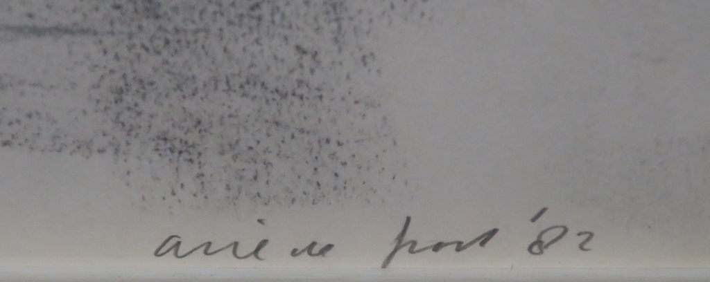 Arie de Groot: Potloodtekening, Gekruist -Ingelijst kopen? Bied vanaf 1!