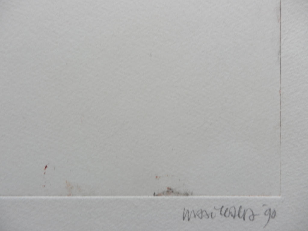 MAAIKE ALMA  Kleurenets  ,,FATA MORGANA III,,   Handgesigneerd.Oplage 15ex kopen? Bied vanaf 45!