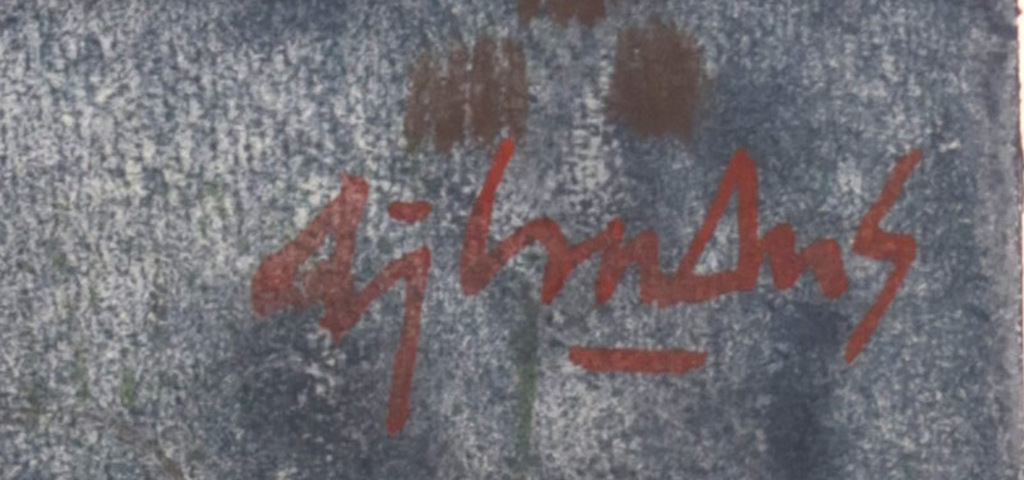 Bob Zijlmans: Krijttekening op papier, Naakt meisje - Ingelijst kopen? Bied vanaf 50!