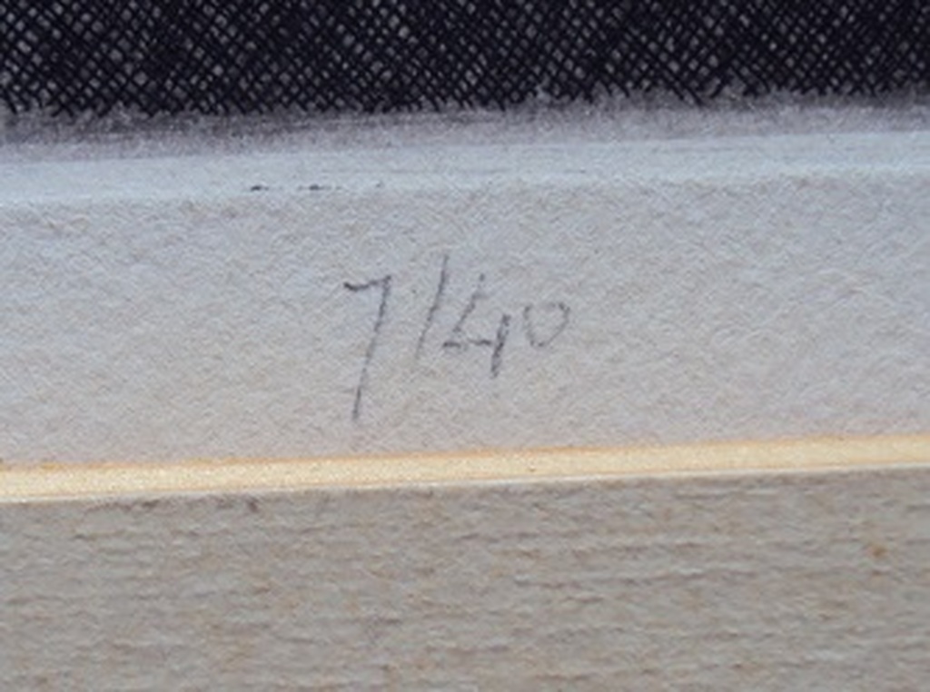 henk vd haar (1950 Langbroek),  litho, vrouwenpolder  kopen? Bied vanaf 15!