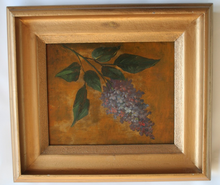 Hollandse school, olieverf op board, afbeelding van een sering kopen? Bied vanaf 1!