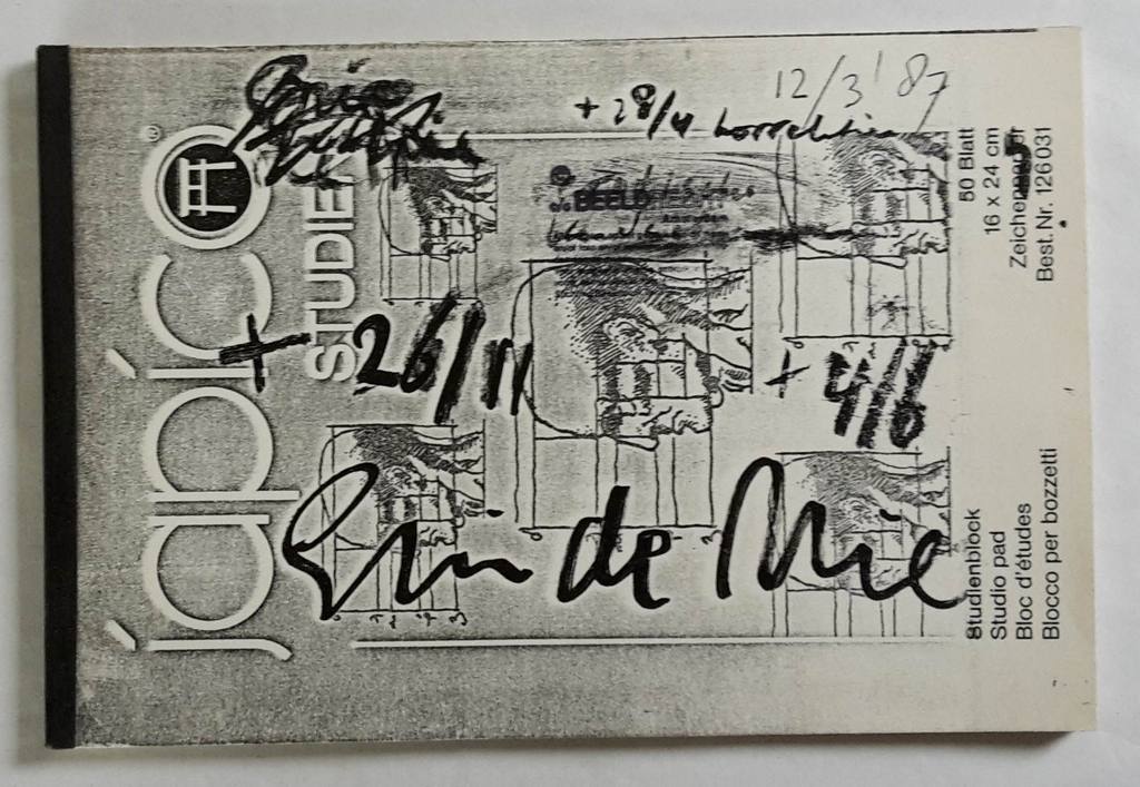 Eric de Nie, schetsen 1987 kopen? Bied vanaf 10!