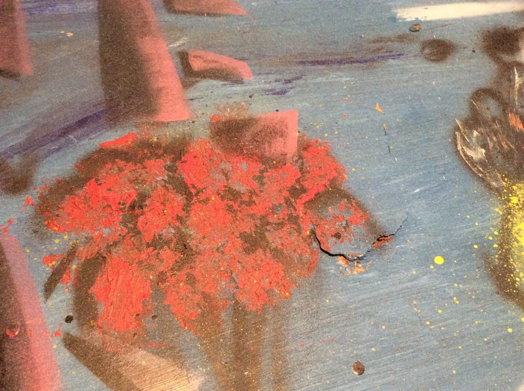 Herman Brood origineel schilderij op board kopen? Bied vanaf 1!