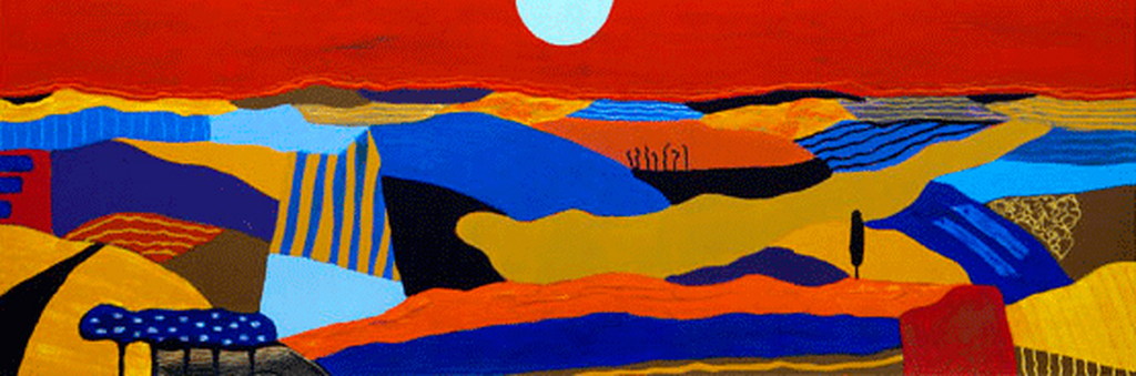 Ronald Boonacker, Route du Soleil II, Zeefdruk verkocht voor € 170!