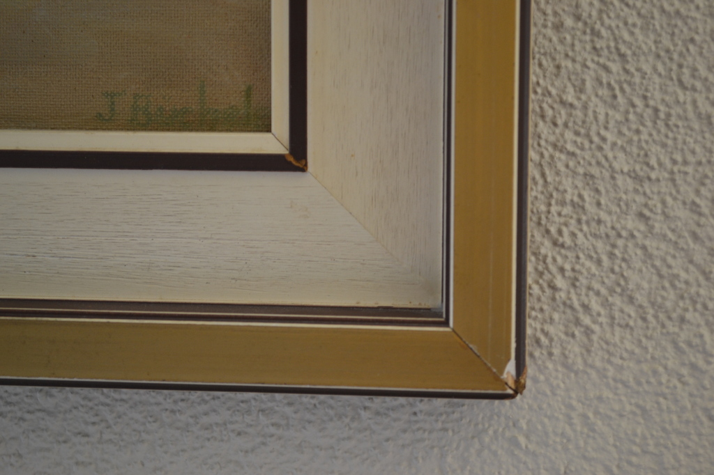 Onbekende kunstenaar (20ste eeuw): olieverf op doek, stilleven van 3 bloempotten kopen? Bied vanaf 1!