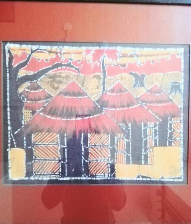 2 oriëntaalse Schilderijen 1 gesigneerd, onbekende kunstenaar, Techniek BATIK   kopen? Bied vanaf 1!