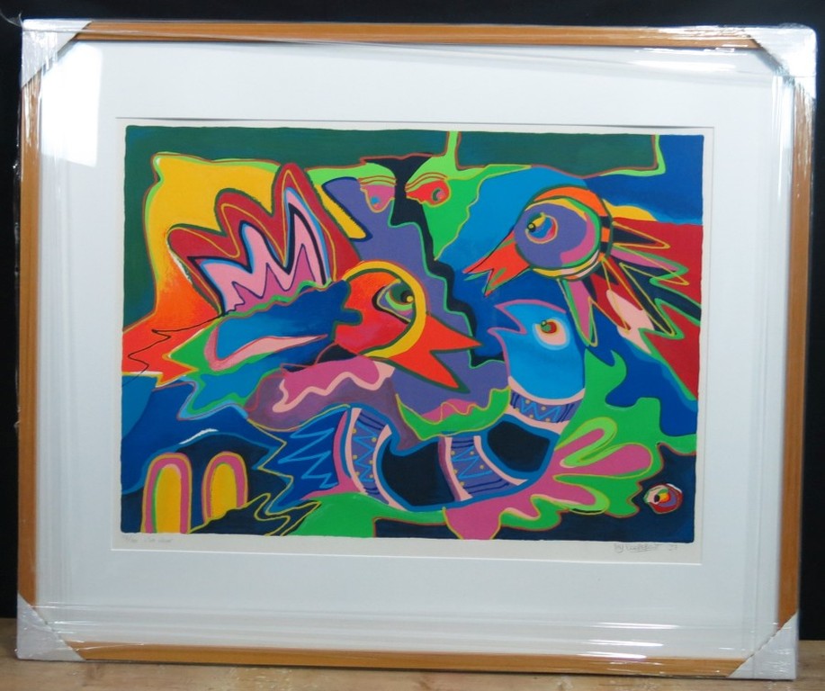 Marianne Naerebout: Zeedruk, So close -Ingelijst kopen? Bied vanaf 70!