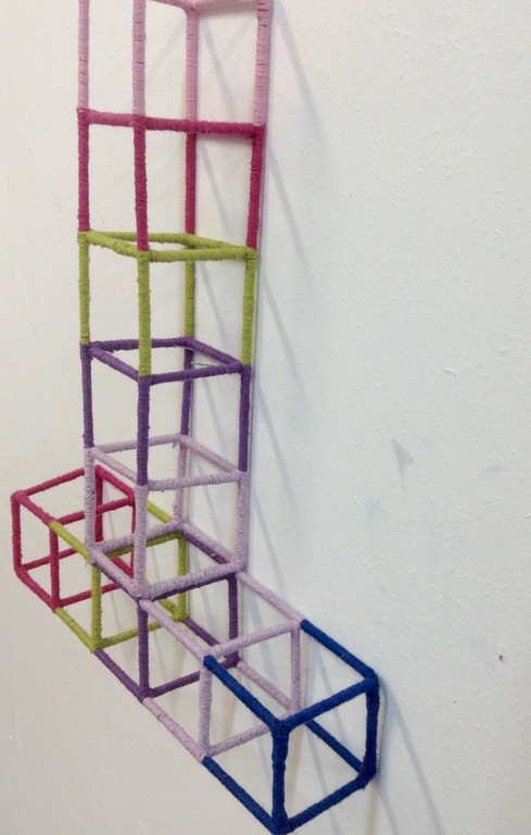 Marlies Lebesque, de T van...2014 wandobject mixed media kopen? Bied vanaf 175!