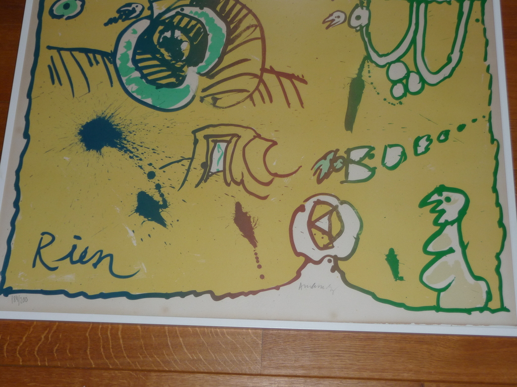 2 zeefdrukken (duo) verkocht voor € 850!