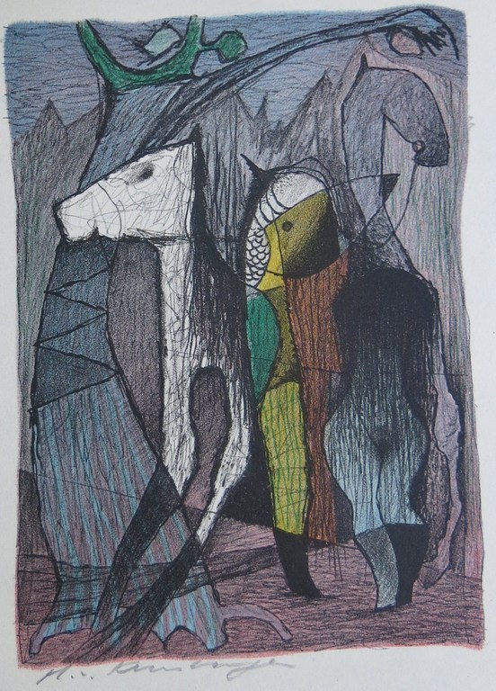 Harry van Kruiningen: Litho in originele omslag, Als si te midden tbosch mocht sijn verkocht voor € 35!