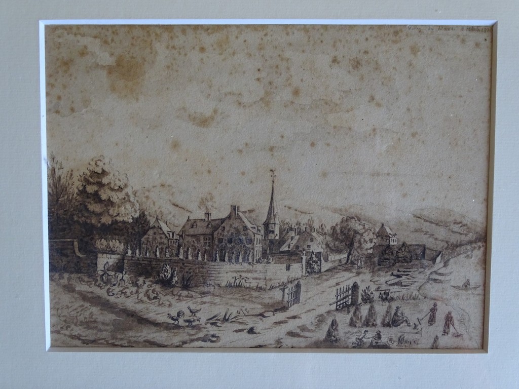Onbekend, aquarel, Village la Dover & ......1826 kopen? Bied vanaf 1!