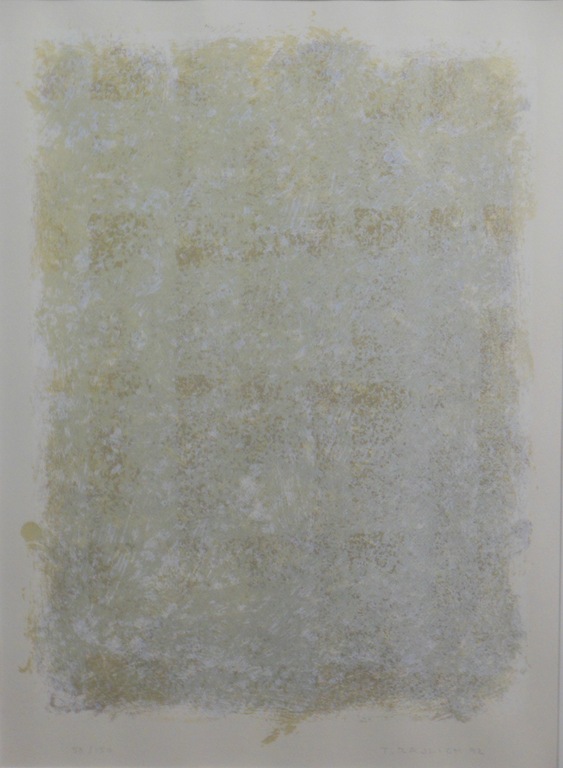 Tomas Rajlich: Zeefdruk, Zonder titel -Ingelijst verkocht voor € 50!