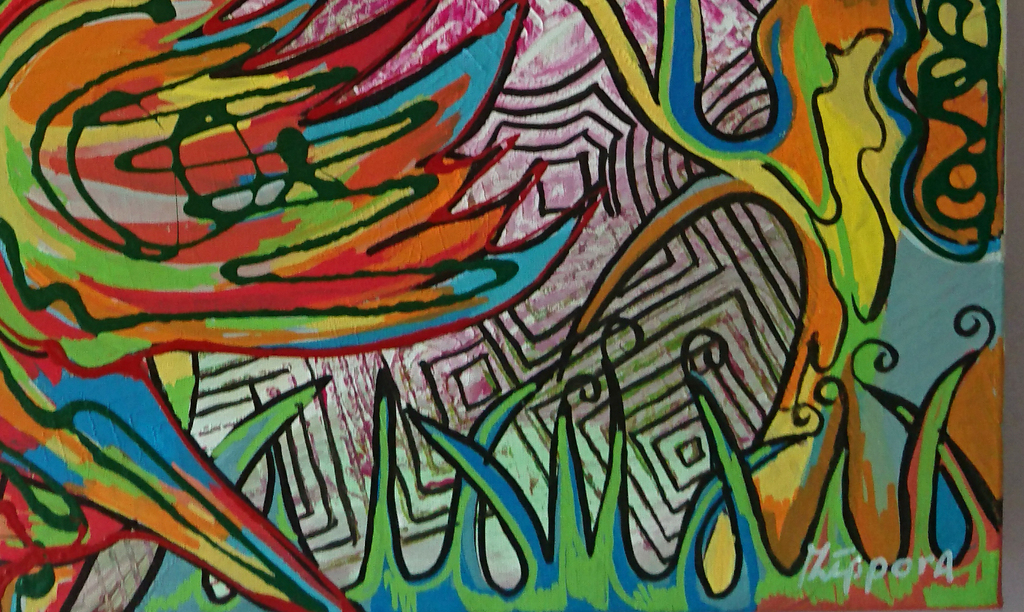 Zippora Meijer Bird Of Curiosity  50/50 cm kopen? Bied vanaf 1!