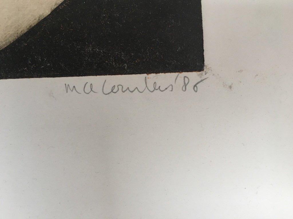 Lithografie van M.A. Courtens kopen? Bied vanaf 25!